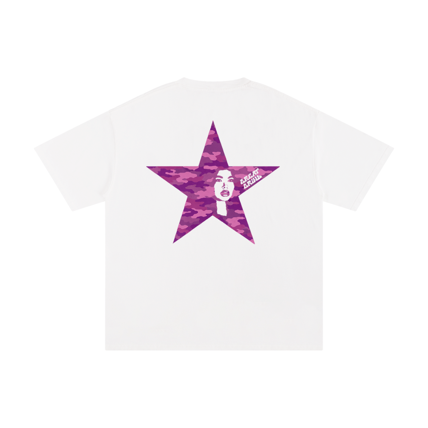 Pink Camo Star T-Shirt