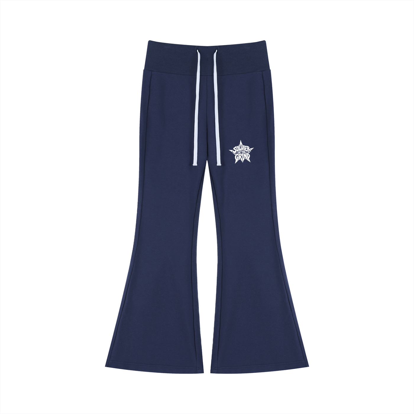 Women's Drawstring Flared Leg Pants