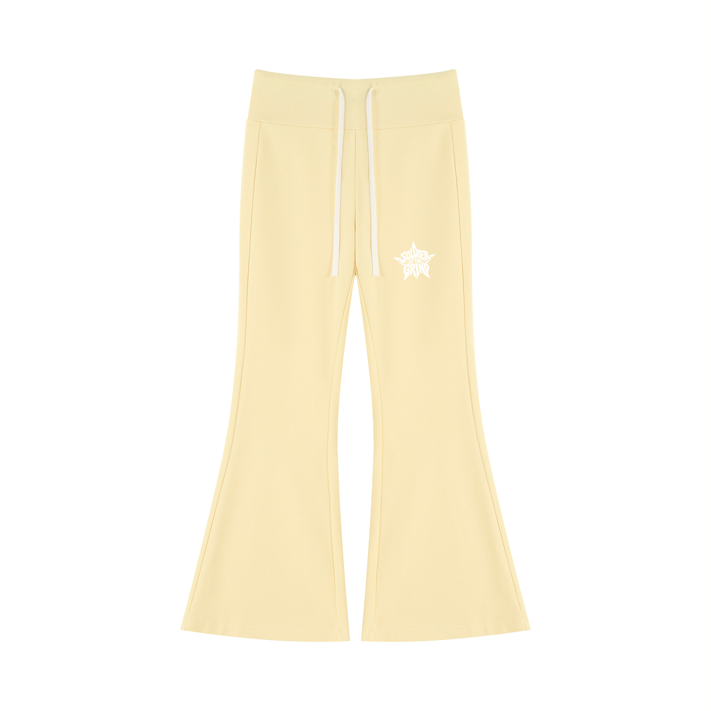 Women's Drawstring Flared Leg Pants