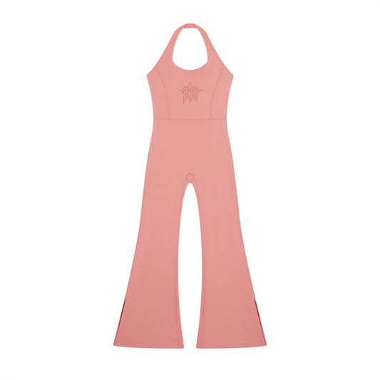 Women’s Halter Flared Jumpsuit