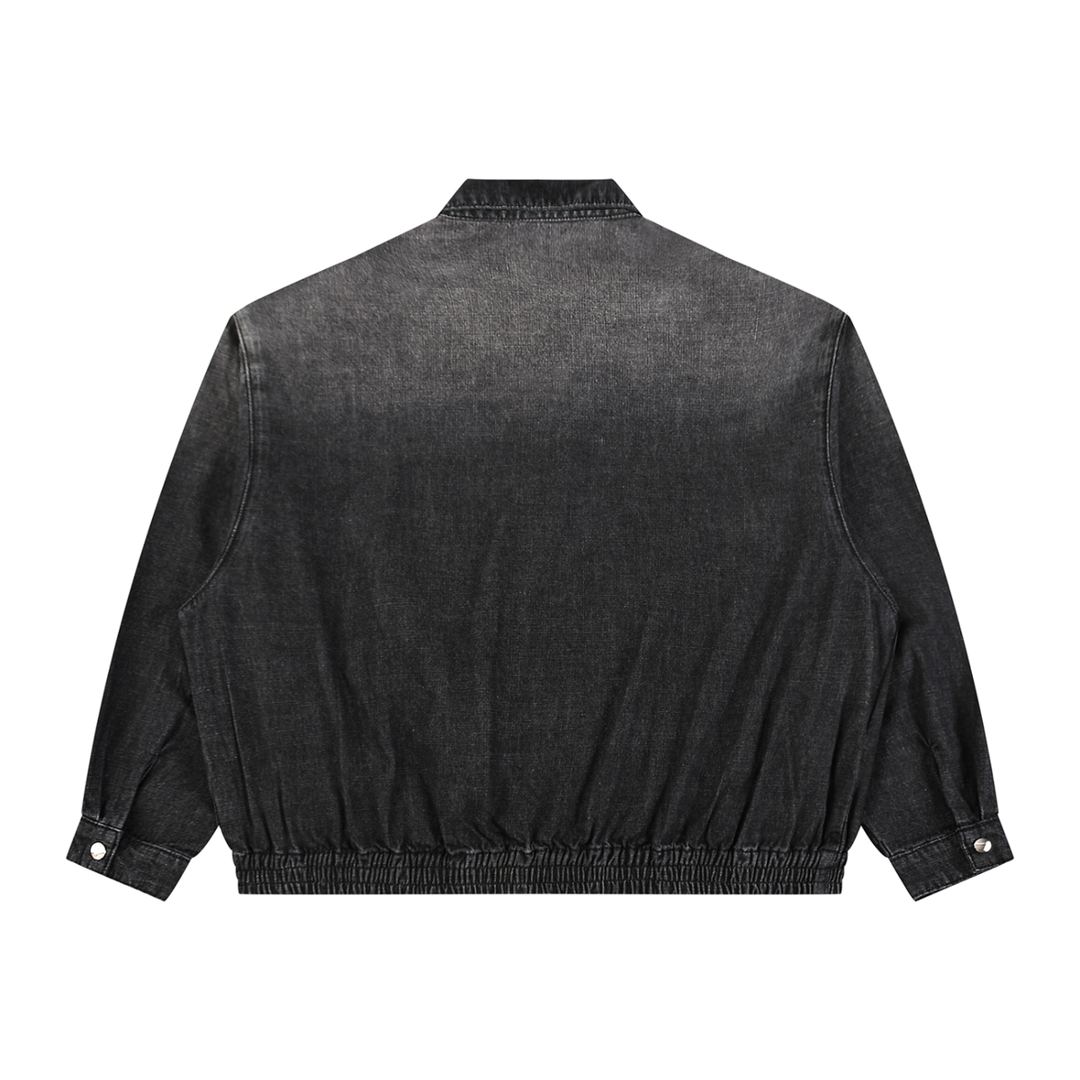 Sunfade Vintage Wash Full-Zip Denim Jacket