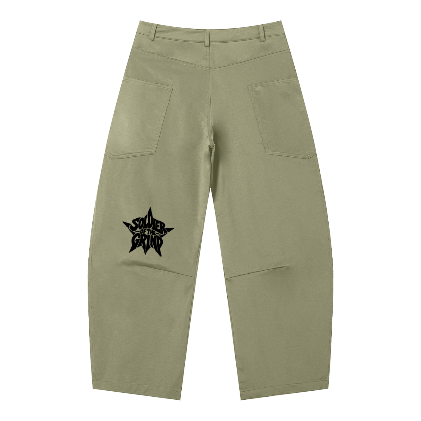 Men's Barrel Leg Pants