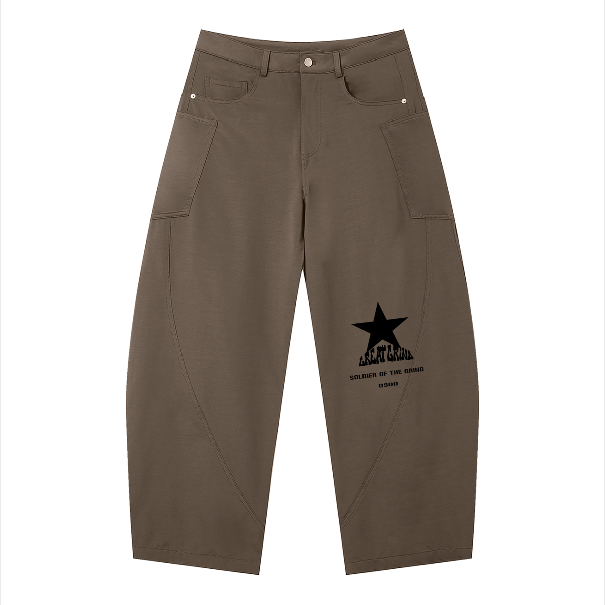 Men's Barrel Leg Pants