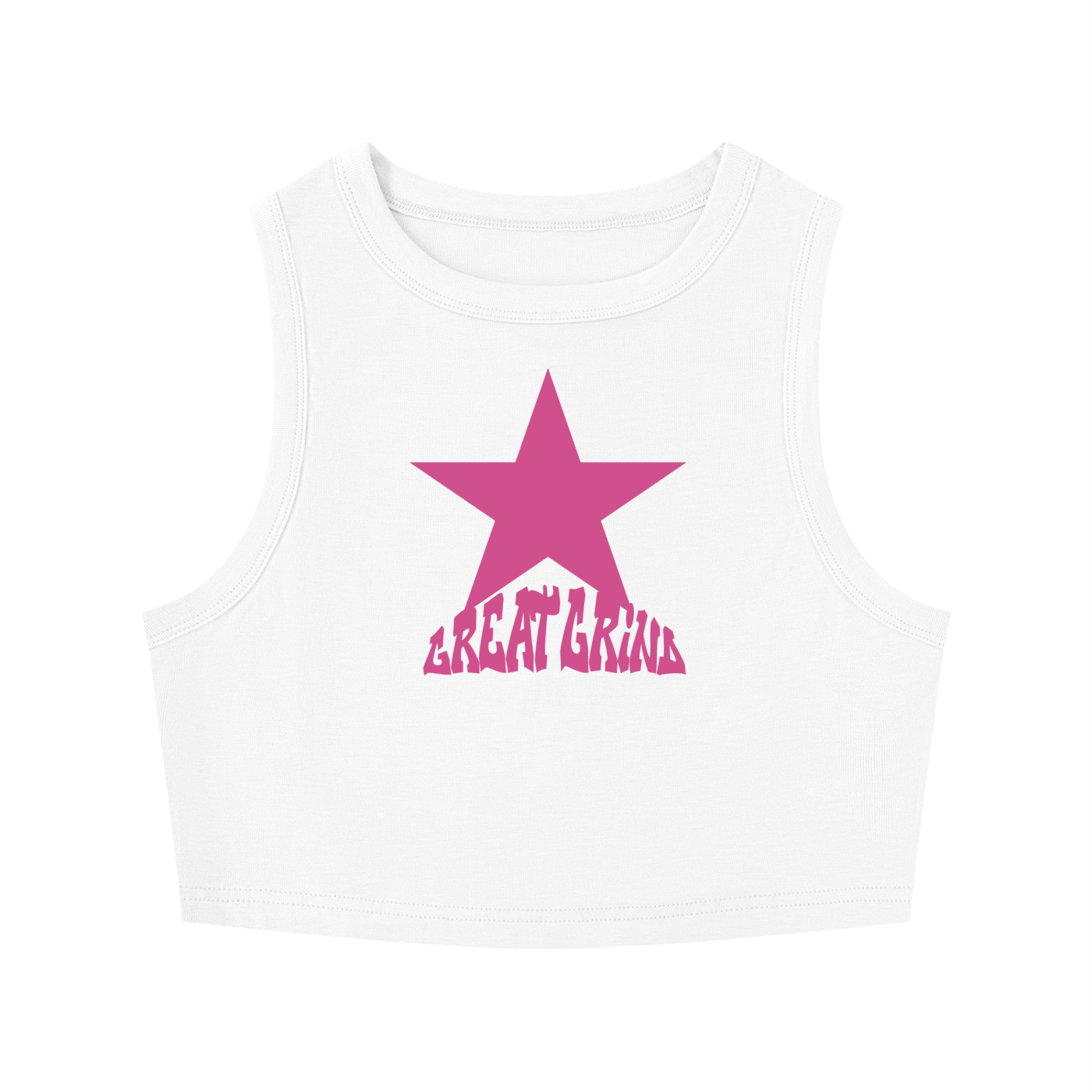 Great Grind Star Women's Crop Tank Top
