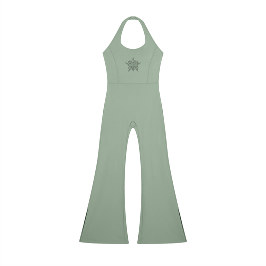 Women’s Halter Flared Jumpsuit