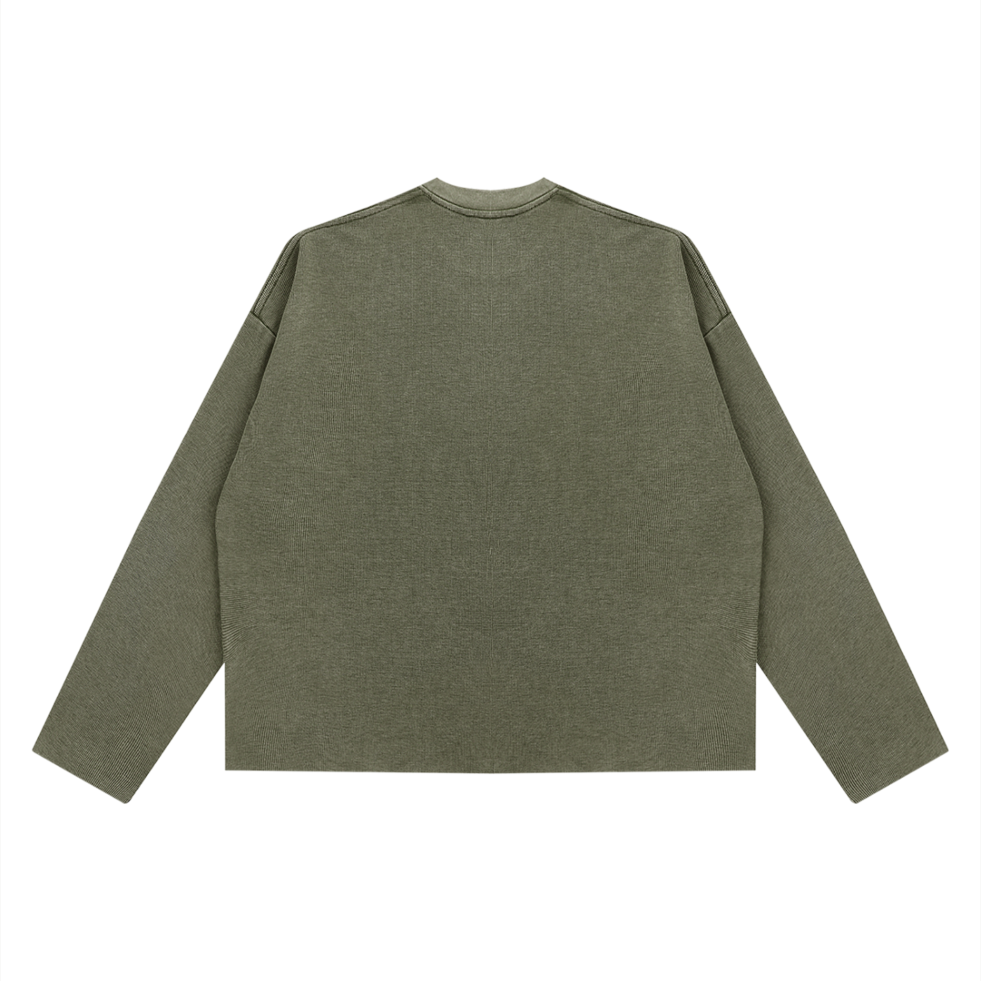 Waffle Raw Edge T-Shirt