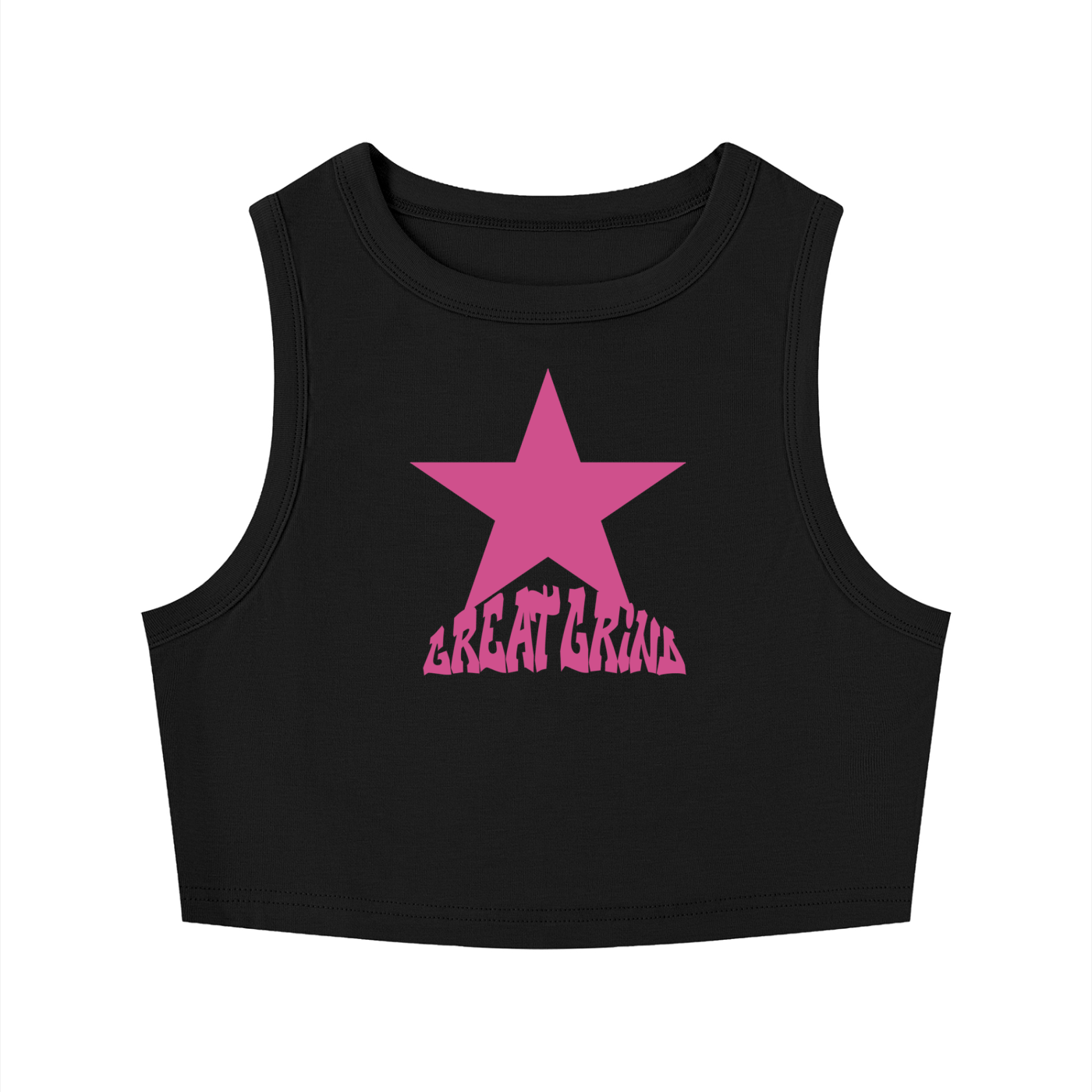 Great Grind Star Women's Crop Tank Top