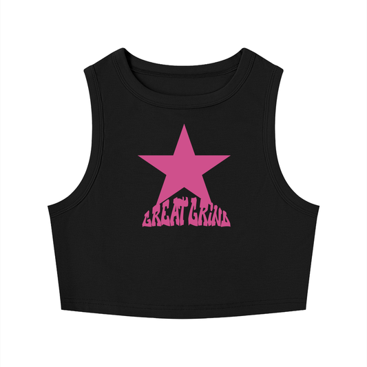 Great Grind Star Women's Crop Tank Top