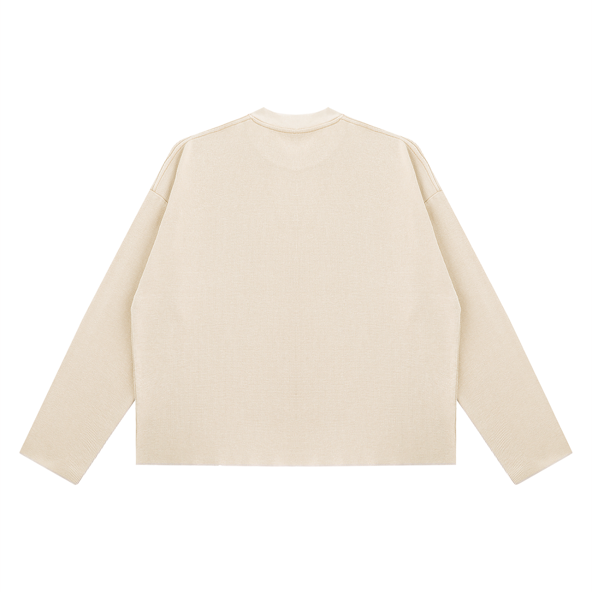 Waffle Raw Edge T-Shirt