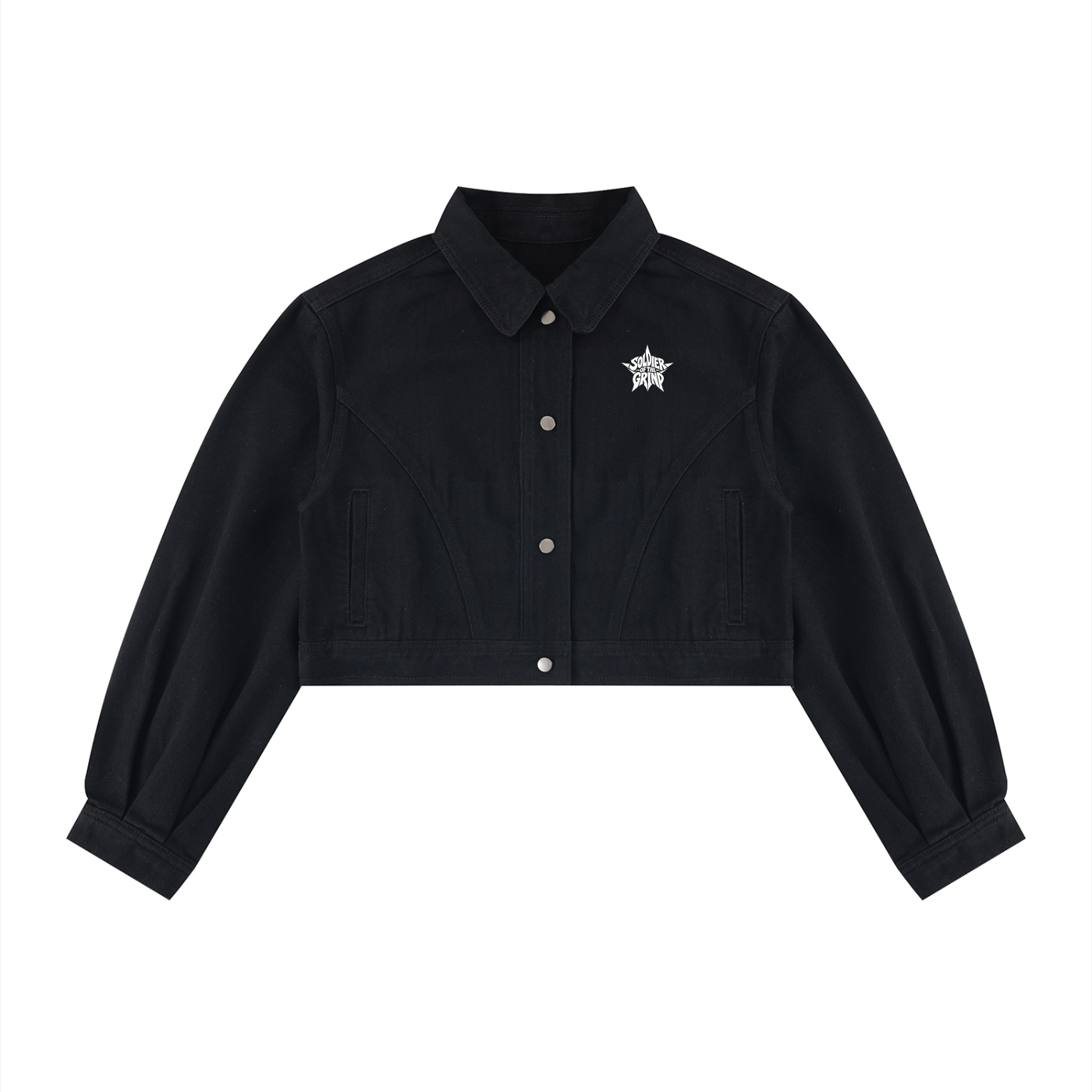 Women’s Crop Denim Jacket